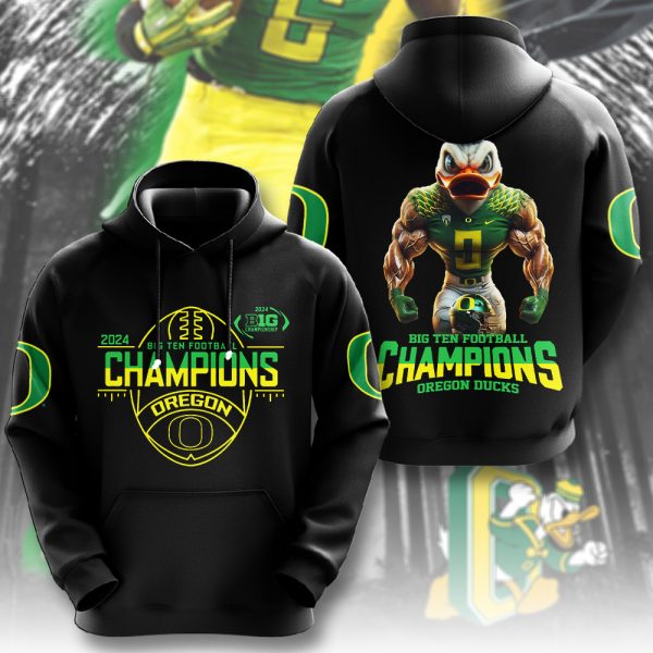 Oregon Ducks Football 3D Apparel - HOATT 7816