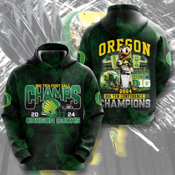 Oregon Ducks Football 3D Apparel – HOATT 7834