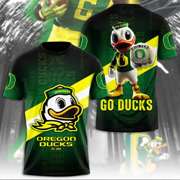 Oregon Ducks Football 3D Apparel - HOATT 7795