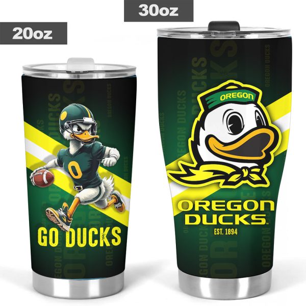 Oregon Ducks Football Tumbler Cup - HOATT 7790