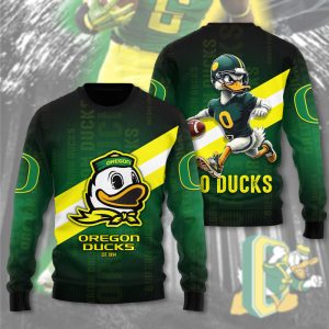 Oregon Ducks Football 3D Apparel - HOATT 7781