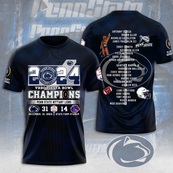 Penn State Nittany Lions Football 3D Apparel - MAITM 9431