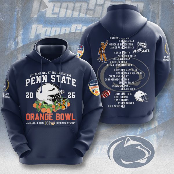 Penn State Nittany Lions Football 3D Apparel - MAITM 9463