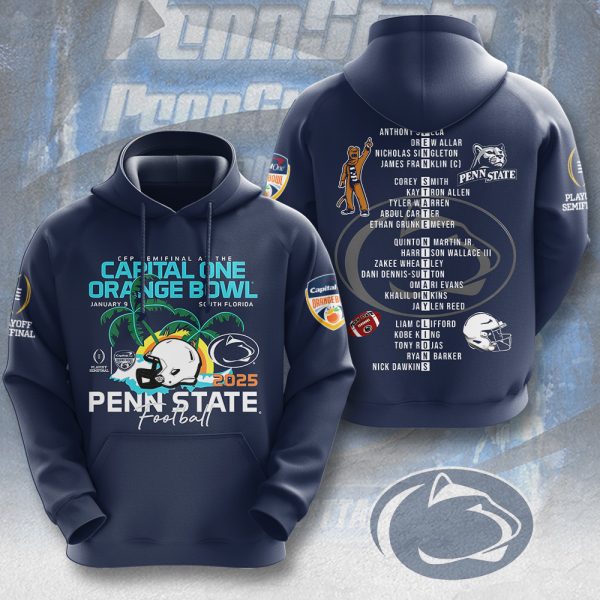 Penn State Nittany Lions Football 3D Apparel - MAITM 9464