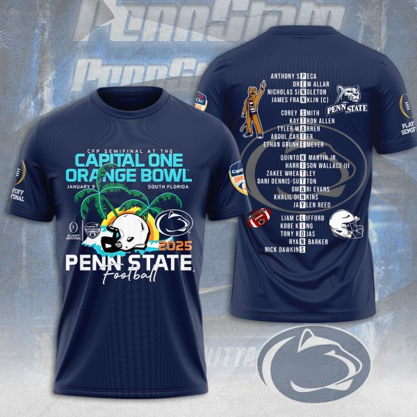 Penn State Nittany Lions Football 3D Apparel - MAITM 9464