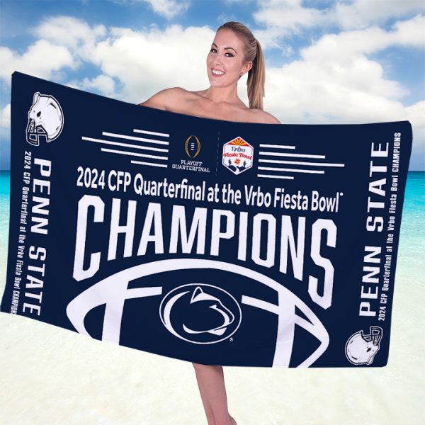 Penn State Nittany Lions Football Rectangle Beach Towel - TANTN 10229