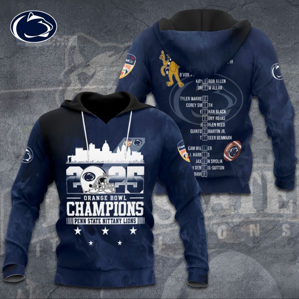 Penn State Nittany Lions Football 3D Apparel - TANTN 10425