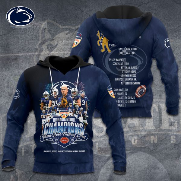 Penn State Nittany Lions Football 3D Apparel - TANTN 10427