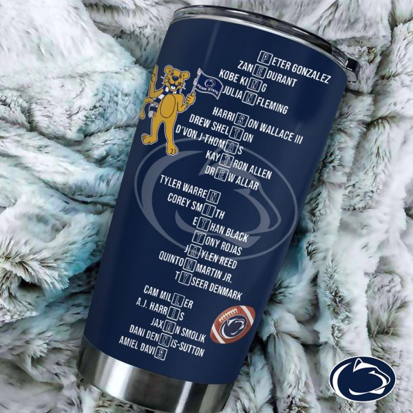 Penn State Nittany Lions Football Tumbler Cup - TANTN 10424