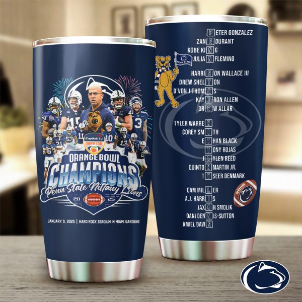 Penn State Nittany Lions Football Tumbler Cup - TANTN 10428