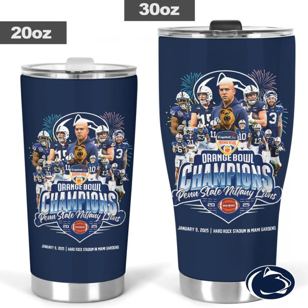 Penn State Nittany Lions Football Tumbler Cup - TANTN 10428