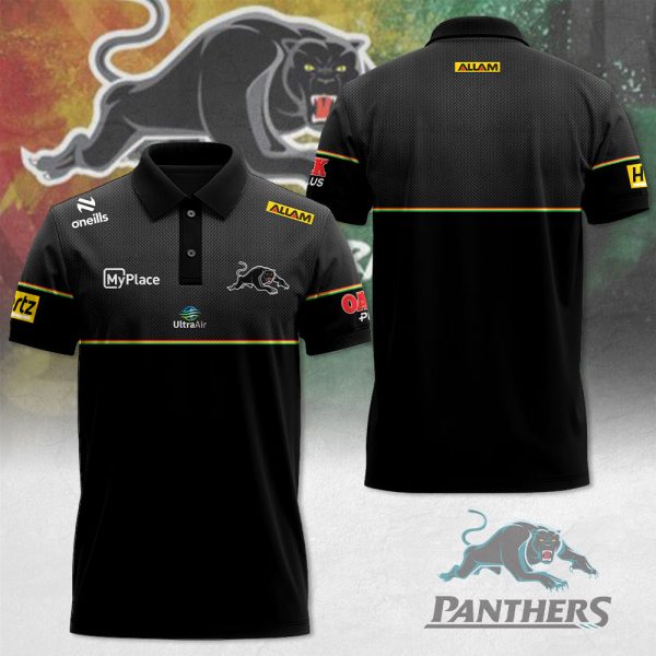 Penrith Panthers 3D Polo Shirt - MAITM 9541