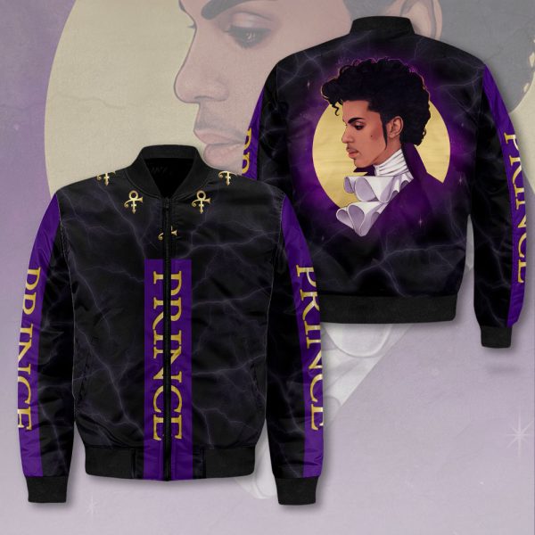 Prince 3D Bomber Jacket - VANDH 4195