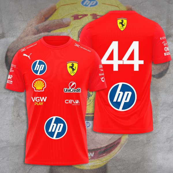 Lewis Hamilton x Scuderia Ferrari 3D Apparel – TANTN 10643