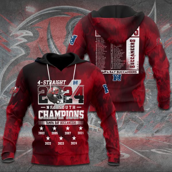 Tampa Bay Buccaneers Football 3D Apparel - TANTN 10319