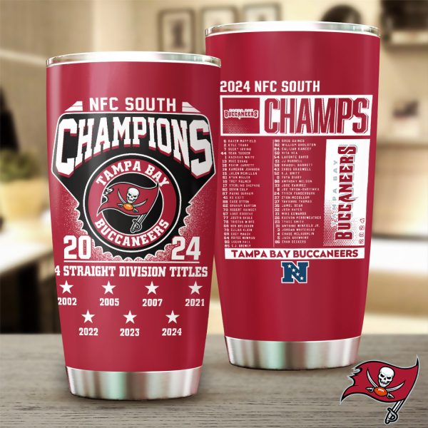 Tampa Bay Buccaneers Football Tumbler Cup - TANTN 10317