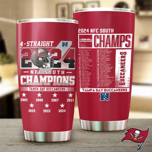 Tampa Bay Buccaneers Football Tumbler Cup - TANTN 10320