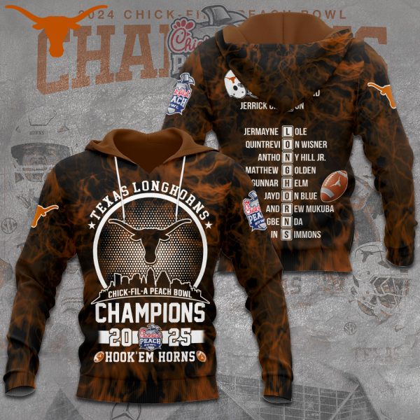 Texas Longhorns Football 3D Apparel - TANTN 10246