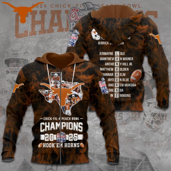 Texas Longhorns Football 3D Apparel - TANTN 10247