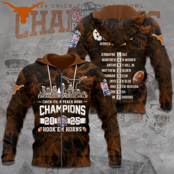 Texas Longhorns Football 3D Apparel - TANTN 10248