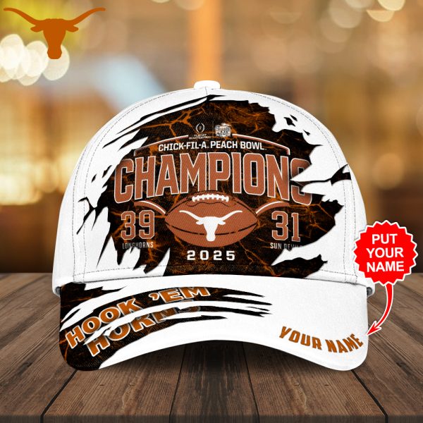 Personalized Texas Longhorns Football Classic Cap - TANTN 10262