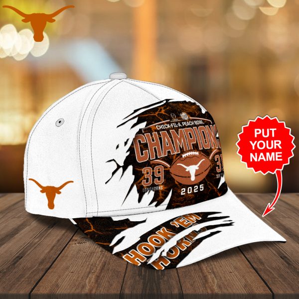 Personalized Texas Longhorns Football Classic Cap - TANTN 10262