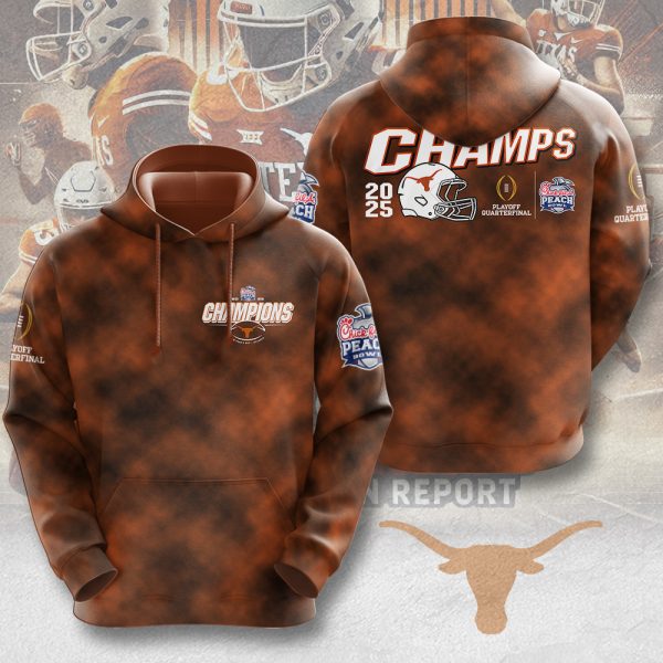 Texas Longhorns Football 3D Apparel - MAITM 9502