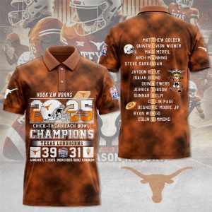 Texas Longhorns Football 3D Apparel - MAITM 9434