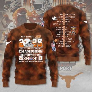 Texas Longhorns Football 3D Apparel - MAITM 9434