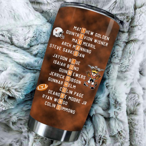 Texas Longhorns Football Tumbler Cup - MAITM 9499