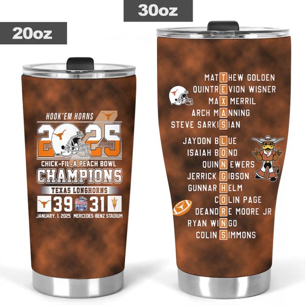 Texas Longhorns Football Tumbler Cup - MAITM 9499