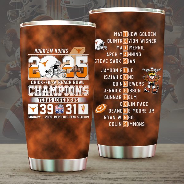 Texas Longhorns Football Tumbler Cup - MAITM 9499