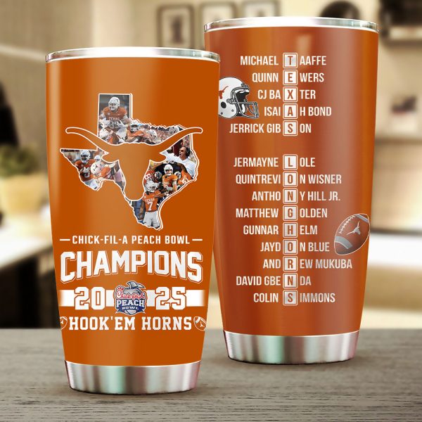 Texas Longhorns Football Tumbler Cup - TANTN 10268