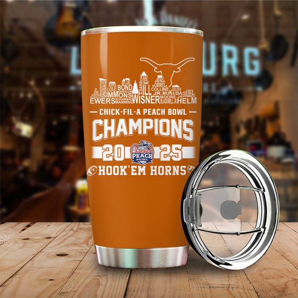 Texas Longhorns Football Tumbler Cup - TANTN 10269