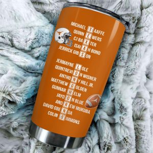 Texas Longhorns Football Tumbler Cup - TANTN 10269