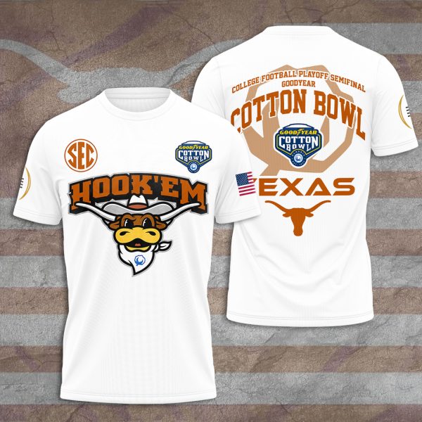 Texas Longhorns Football 3D Apparel - TANTN 10340