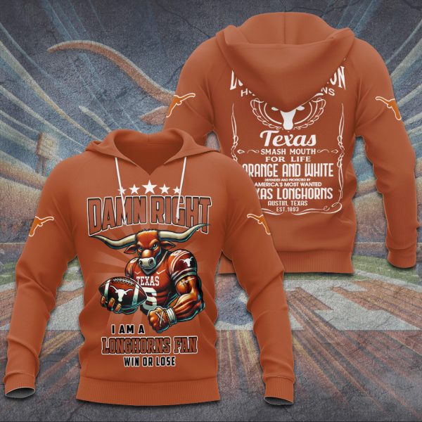 Texas Longhorns Football 3D Apparel – TANTN 10346