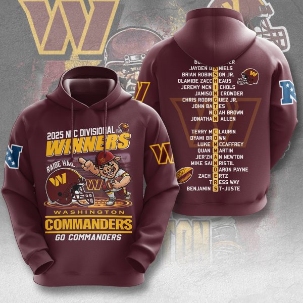 Washington Commanders 3D Apparel - MAITM 9663