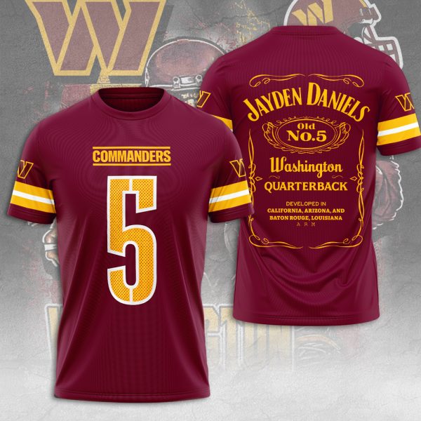 Washington Commanders x Jayden Daniels 3D Apparel - MAITM 9734