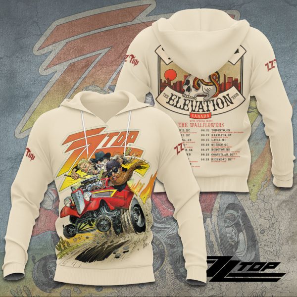 ZZ Top Band 3D Apparel - TANTN 10557