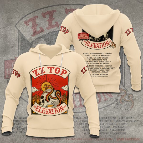 ZZ Top Band 3D Apparel - TANTN 10576