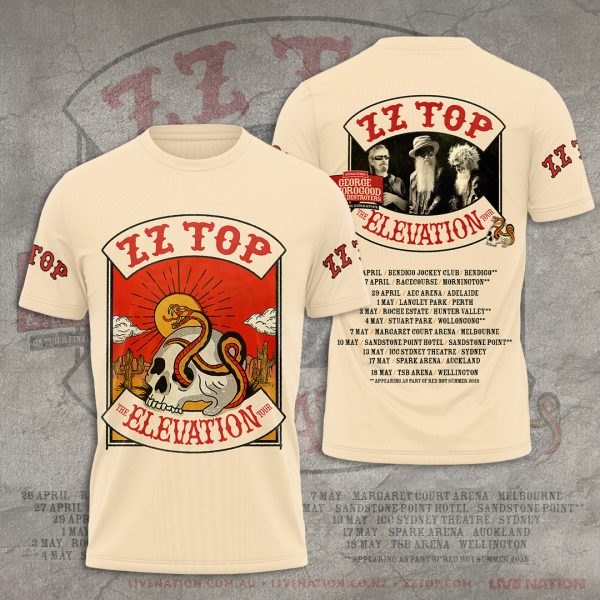 ZZ Top Band 3D Apparel - TANTN 10576