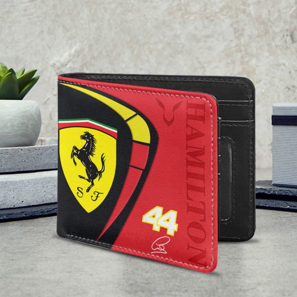 Lewis Hamilton x Scuderia Ferrari 3D Printed Wallet - MAITM 9768