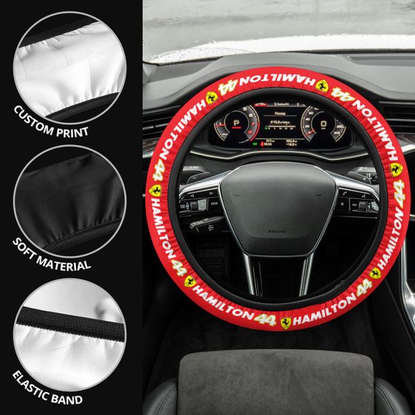 Lewis Hamilton x Scuderia Ferrari Steering Wheel Cover - MAITM 9982