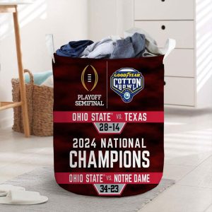 Ohio State Buckeyes Football Laundry Basket – MAITM 9933