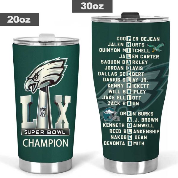 Philadelphia Eagles Tumbler Cup - MAITM 9912