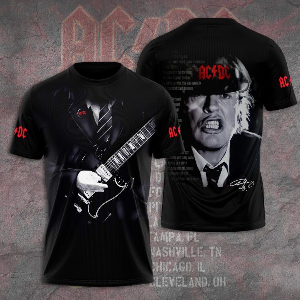 AC/DC 3D Apparel - TANTN 11019