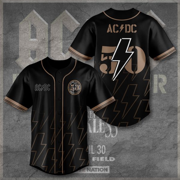 AC/DC Baseball Jersey - TANTN 11022