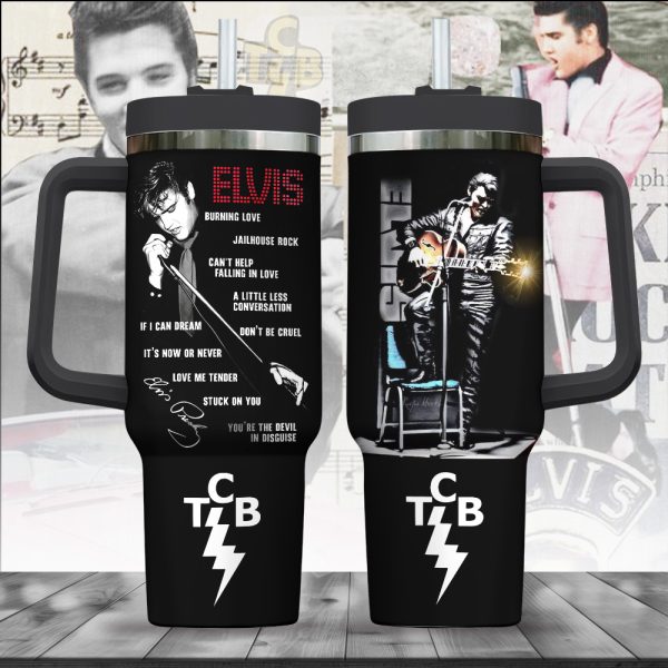 Elvis Presley 40oz Stanley Tumbler - ANHNV 5934