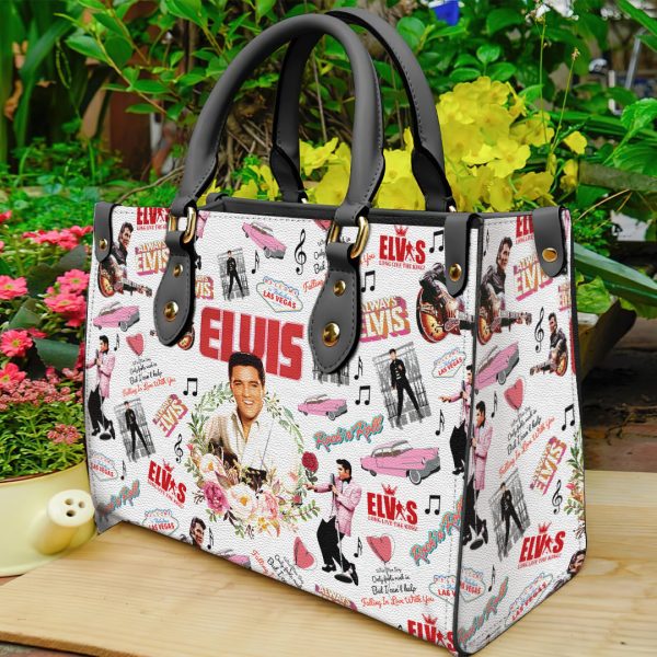 Elvis Presley Leather HandBag - ANHNV 5935